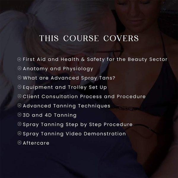 Advanced Spray Tan Course - Contouring