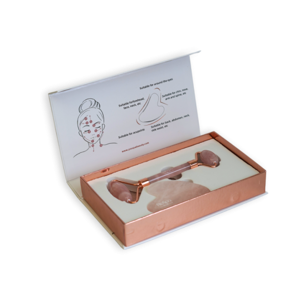 Gua Sha Tool and Jade Stone Roller Gua Sha Tool and Jade Stone Roller
