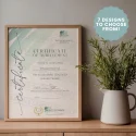 Hard copy certificate Hard copy certificate