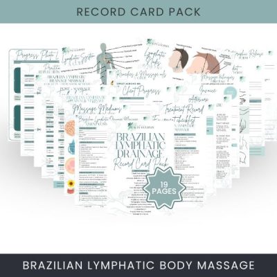 Brazilian Lymphatic Drainage Massage Record Pack Brazilian Lymphatic Drainage Massage Record Pack