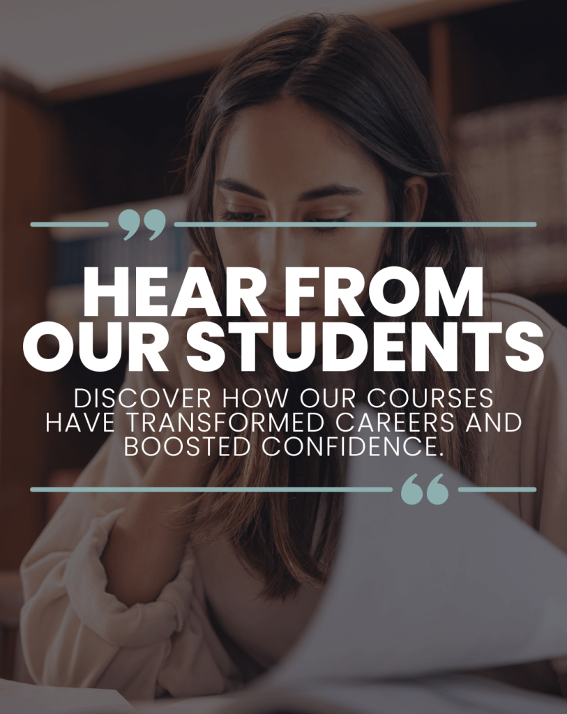 Hear From Our Students