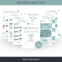Trichology Trichology Record Card Pack