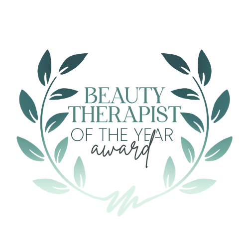 Beauty Therapist of the Year award badge