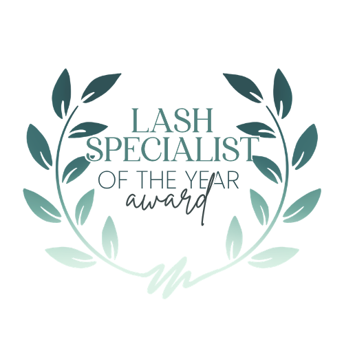 Lash Specialist of the Year award badge